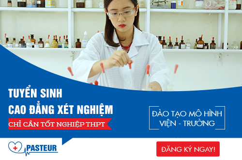 Tuyển sinh Cao đẳng Xét nghiệm năm 2018.